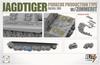 Takom German Jagdtiger Porsche production type Zimmerit coating plastic model TKOB8012 1/35 Sd.Kfz.186
