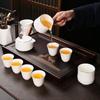 Dehua White Porcelain Kung Fu Tea Set