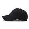 Retro Baseball Cap New Summer Solid Hole Cotton Cap Women Ponytail Hats Men Baseball Cap Outdoor Sunshade Visor Casual Cap