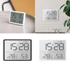 ABS Magnetic Alarm Clock Plastic Desktop Table Wall Clocks Number Electronic Clock  Large Screen