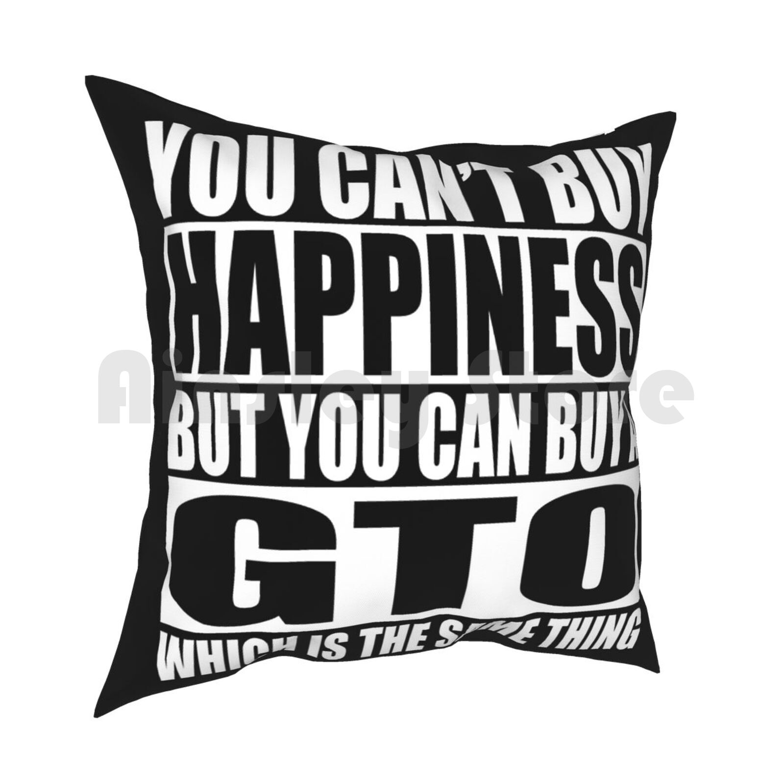 Gto Pillow Case Printed Home Soft DIY Pillow cover Gto Pontiac Gto 1970 Gto 1969 Gto 1968 Gto 2006 Gto 2017 Gto 2004 Gto 30cmx30cm