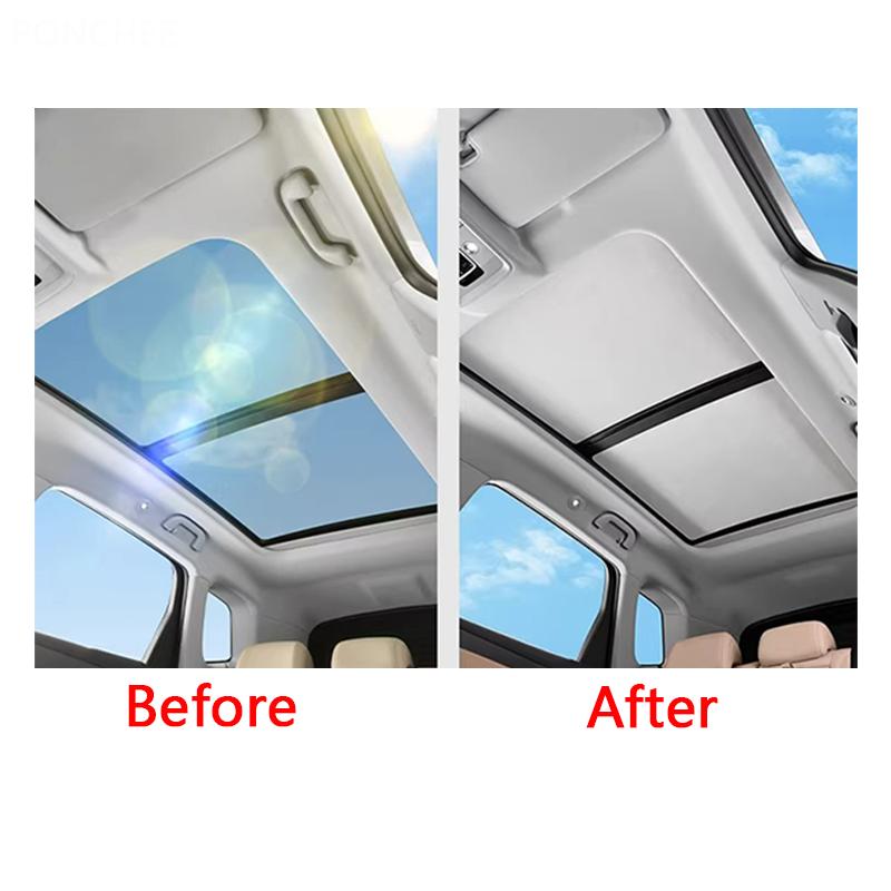 For BYD Sealion 5 DM-i 2025-2026 Skylight Sunshade Curtain Roof Sun Protection Heat Insulation Shading Panel Automobile Supplies