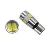 10Pcs T10 6SMD 5630 LED Bulb White For Car Roof Reading Light License Plate Lamp