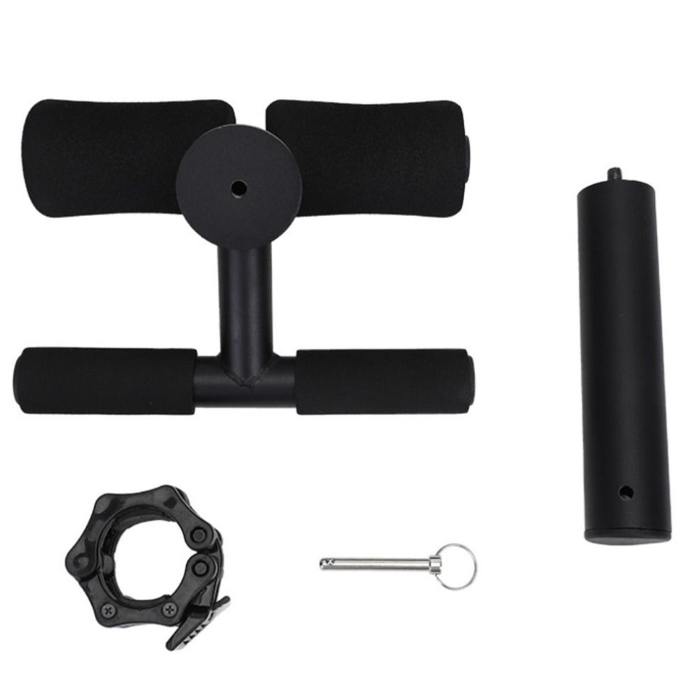 Detachable Tib Bar Barbell Plate Buckle Biceps Femoris Exercise Machine  Fitness Equipment