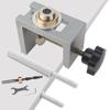 Hole Expanding Doweling Jig Kit 6/8/10/12mm Size Drill Guide Hole Puncher Home Workshop