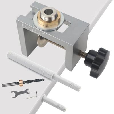 6/8/10/12mm Size Doweling Jig Kit Hole Expanding Effective Drilling Pocket Hole Jig Locator Furniture Connecting Hole Puncher