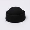 Cappello a scatola medica francese retrò in lana Hepburn autunno e inverno berretto letterario da ricchi vecchi cappello da hostess cappello a cilindro europeo e americano