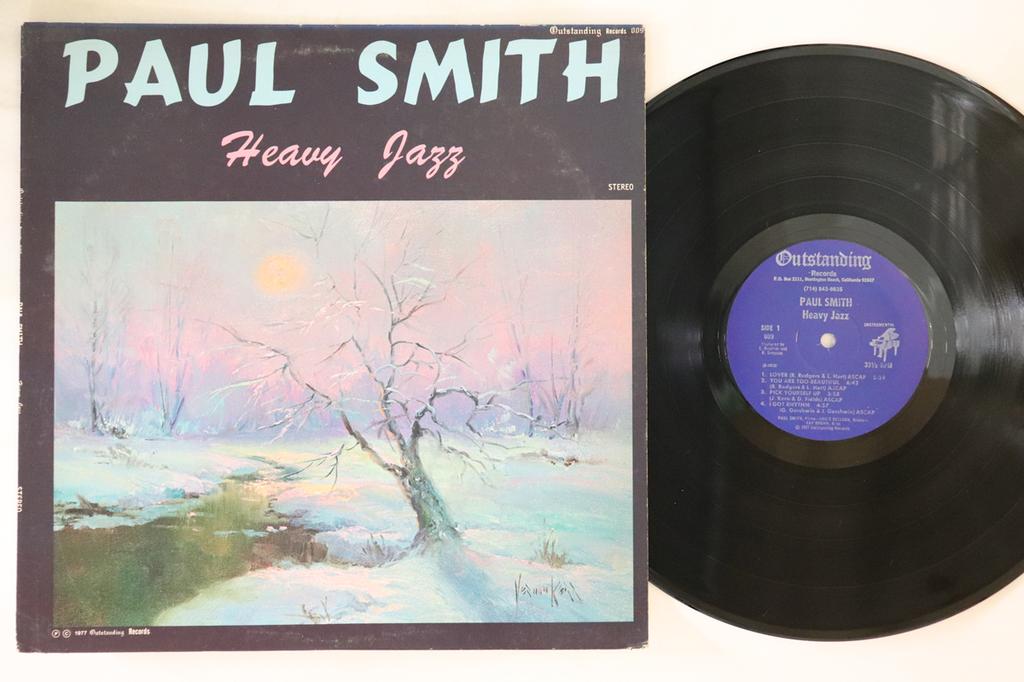 LP Record PAUL SMITH - Heavy Jazz 009 OUTSTANDING 1977 US Jazz Used