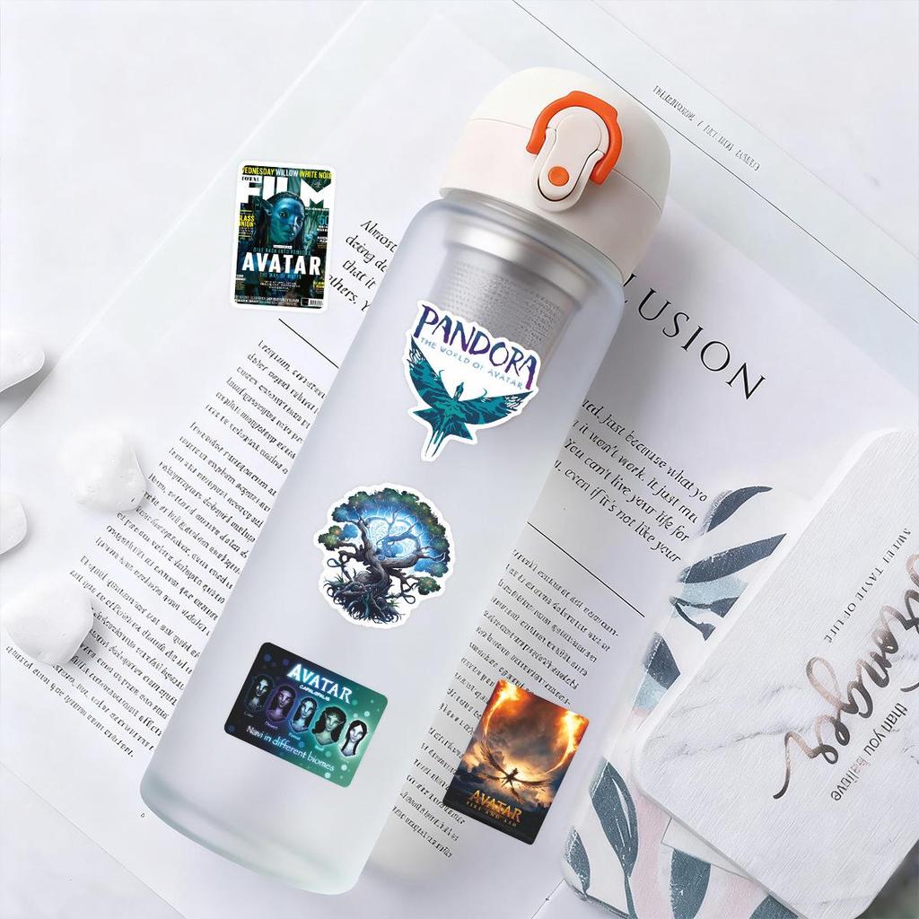 Creatieve stickers met het thema van de Avatar-film: Doe-het-zelf Film & TV Journal, Notitieboekje, Telefoonhoes Decoraties
