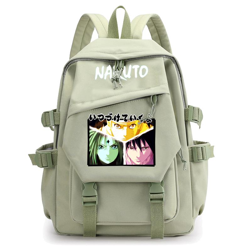 Anime-bedruckter Rucksack für Teenager und Mädchen, Rucksack für den Schulanfang, Aufbewahrungstasche mit großer Kapazität, niedliche Cartoon-Büchertasche, Geschenk für Kinder