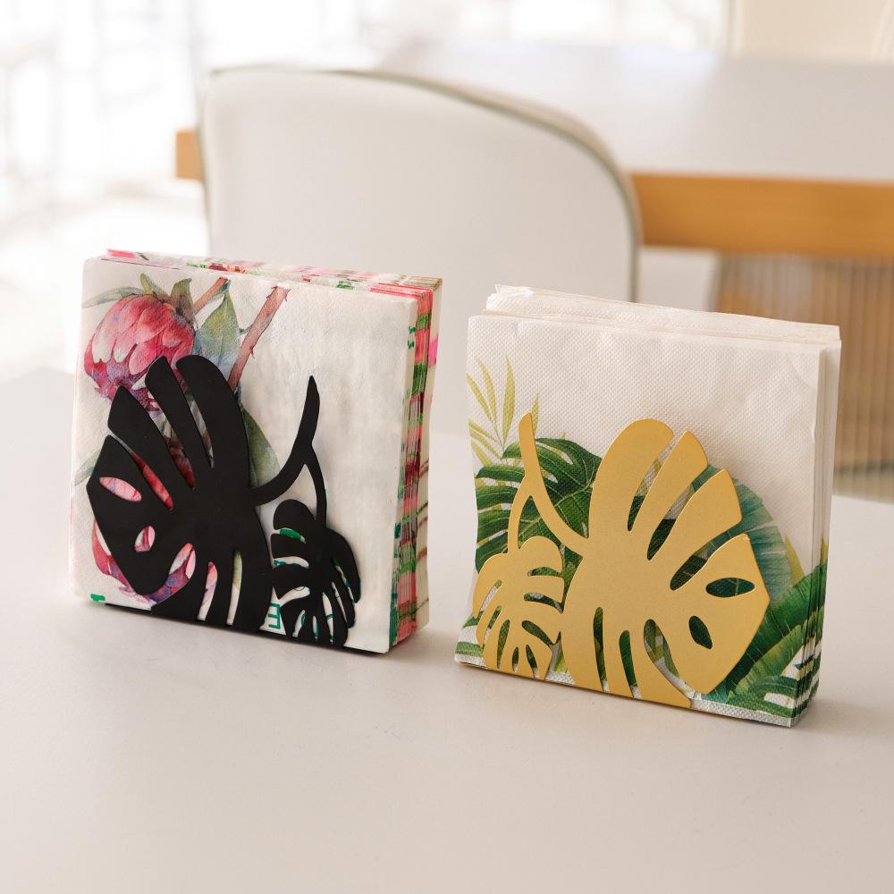 Home Dining Room Creative Napkin Western Restaurant Simple Paper Drawer Decorative Storage Rack