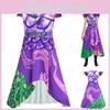 Elegant And Enchanting Descendants 3 Mal Cosplay Costume For Adult Girls Perfect For Halloween