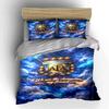 Set Biancheria da Letto Logo Arsenal Copripiumino Copripiumino Federe Decorazioni per la Casa (1 * Copripiumino 2 * Federe, senza piumino)