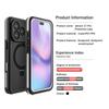 REDPEPPER For iPhone 17 Pro IP68 Waterproof Case Compatible with MagSafe Kickstand Phone Back Cover