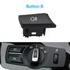 LHD RHD Reflektor Lampa Obrotowy Przycisk Przełącznika Świateł Przeciwmgielnych Panel Wykończeniowy Dla BMW 5 5GT 6 7 X3 X4 Seria F10 F11 F07 F06 F01 F25 F26