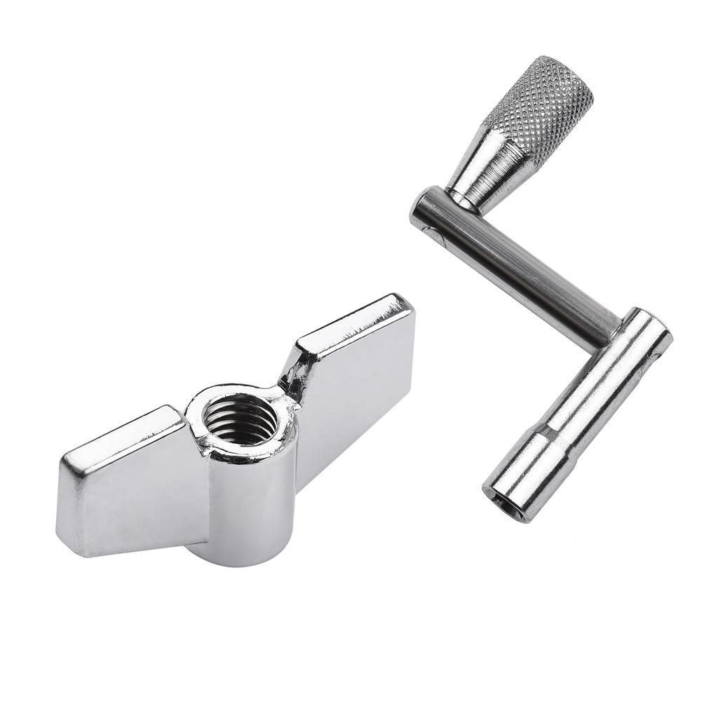 23pcs Cymbal Replacement Accessories Drum Parts with Cymbal Stand Felts Drum Cymbal Felt Pads