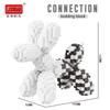 TOYLINX Home Decor Micro Building Blocks Balloon Dog DIY Model Assembly Toy Colorful Interlocking ABS Children's Toys