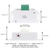 DC12V 24V Infrared Human Body Sensor Automatic Adjustable PIR Motion Sensor Switch IR Infrared Detector Light Switch Module 6/8A