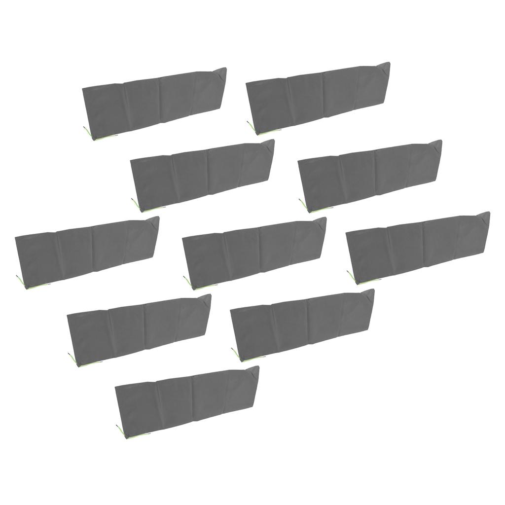 10pcs Flood Sandbags Professional Empty Rain Proof Drawstring Flood Control Sandbags for House Door Garage Basement