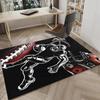 Baseball Fire Power Carpet, Chair Rug,Rug for Office Bedroom Living Rooms, Doormat Decor Fan Gift Christmas Gift
