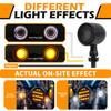 Motorcycle LED Turn Signal - Universal - Bullet Style DRL/Tail Light