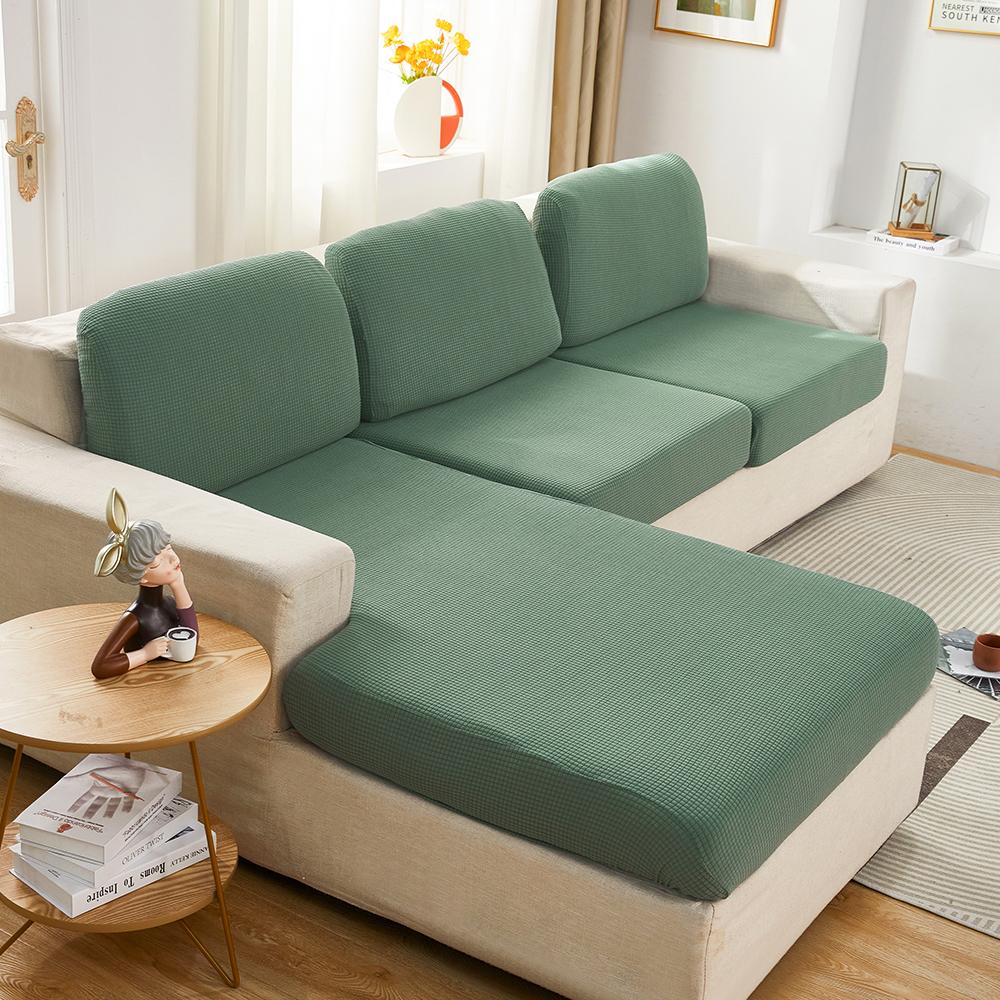 Waterproof Sofa Cushion Cover Couch Cover High Stretch Living Sofa Seat Slipcover Furniture Guard Covers Designed For Living Room All Cover