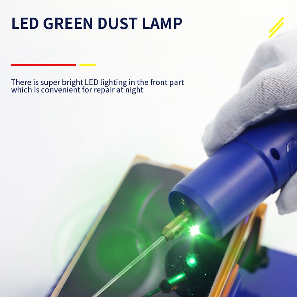 Přenosný čistič lepidla, dobíjecí nástroj pro odstraňování lepidla z obrazovky telefonu, stroj na suché čištění LCD obrazovky mobilního telefonu