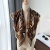 High-quality Luxurious Silk Scarves Headband Scarfs Neck Scarf For Women Chain Silk Scarf Women's Decorative Shawl