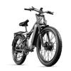 Bicicletă electrică Shengmilo S600 pentru adulți, motor dublu 1000W*2, baterie 48V17.5AH, frână pe ulei, roți grase de 26", E-Bike Potrivită pentru Zone Urbane și Montane