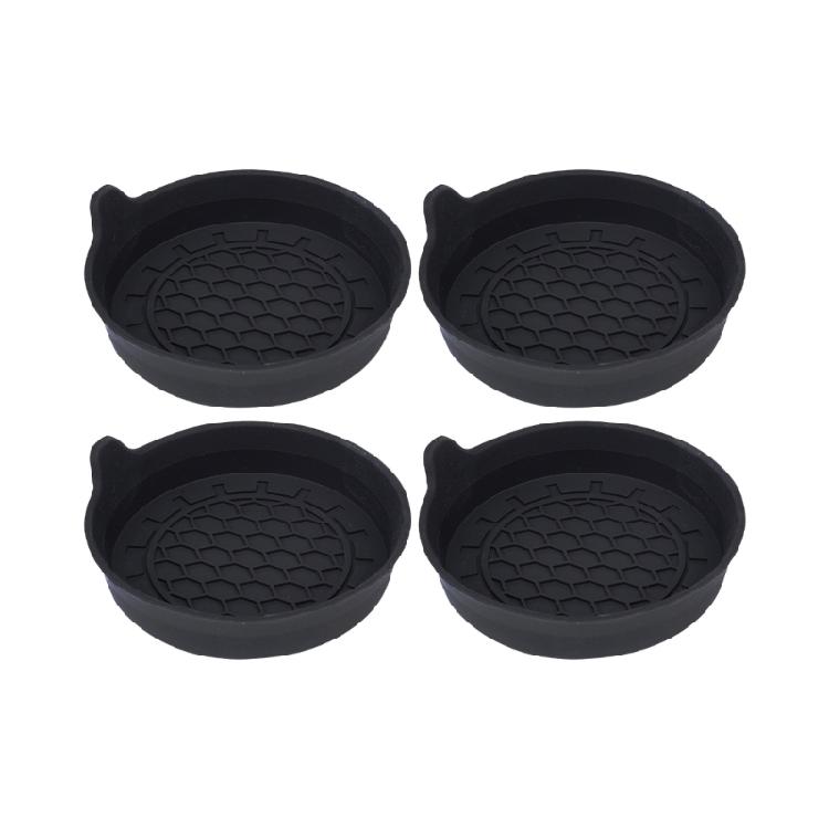 Strong Silicone Car Cup Coasters Not Shaking Mats Secure Drink Placement Easy to clean for Cars SUVs Office Desks