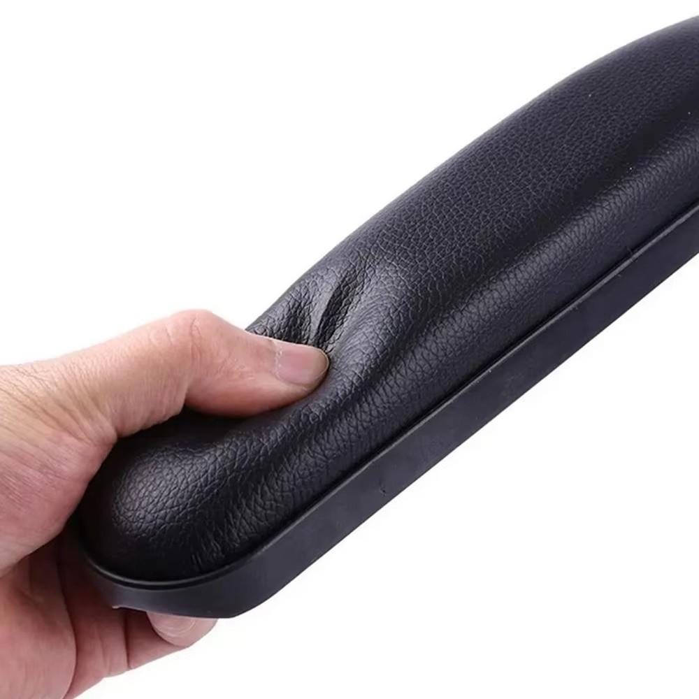 2PCS Comfortable Wheelchair Armrest Pad Leather with Screw Arm Pads Cover Sponge Pad Cushioning Spare Part Arm Rest