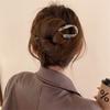 Headdress U-shaped Hair Stick Geometric Chinese Style Hair Fork Elegant Acetate Hairpin  Girls