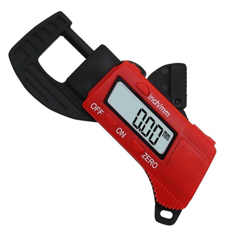 0-12.7mm Carbon Fiber Composites Digital Thickness Caliper Micrometer Guage