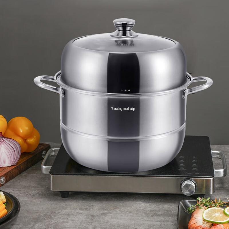 Zhang Xiaoquan Joyful Home Stainless Steel Double Steamer
