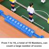 2pcs Lightweight Scoring Units Table Soccer Scoreboard Score Keepers  For Tables Foosball