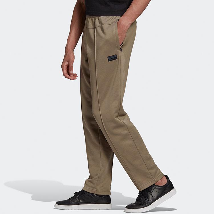 adidas Oryginalne spodnie dresowe dzianinowe RYV Fashion Sweatpa Męskie Khaki GD9318
