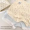 Pack de 3 Calzoncillos tipo bóxer de algodón floral color crema para mujer Neixiaoban