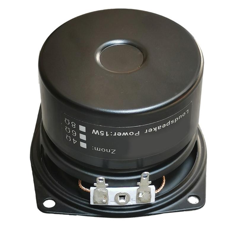 2.5Inch Full Frequency Horn 4Ohm 15W Subwoofer Loudspeaker for Home Amplifiers Auditory Projects with Dynamic Sound