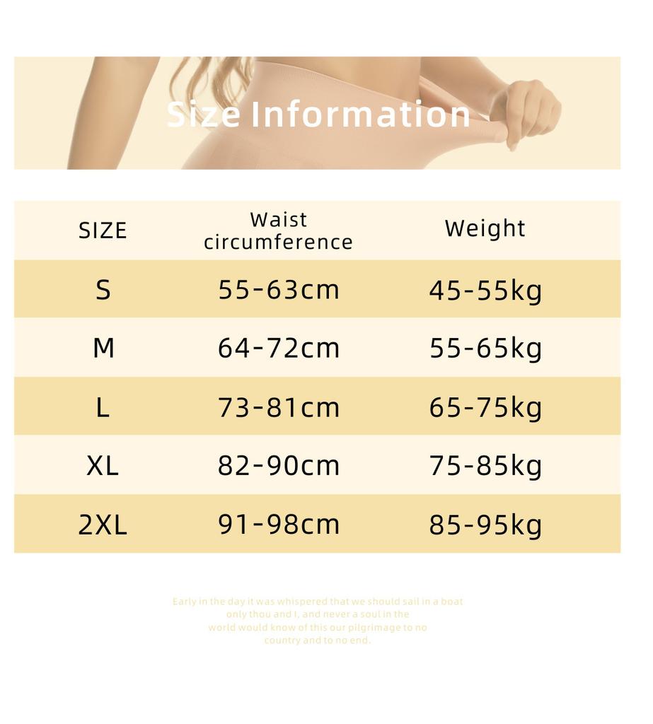 Women High Waist Firm Tummy Control Lace Thong Shapewear Panties Breathable Eco-Friendly Anti-Bacterial Seamless Steel Bones