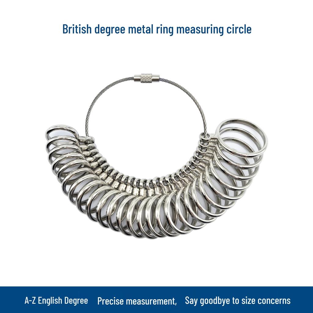 Adjustable Metal Ring Sizer and Measurement Tool