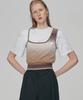EN OR Unbalance Sleeveless Knit - Brown