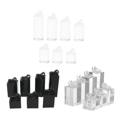 7Pcs Sturdy Acrylic Jewelry Display Stands for Rings Jewelry Accessory for Exhibitions and Home Decoration Daily Use