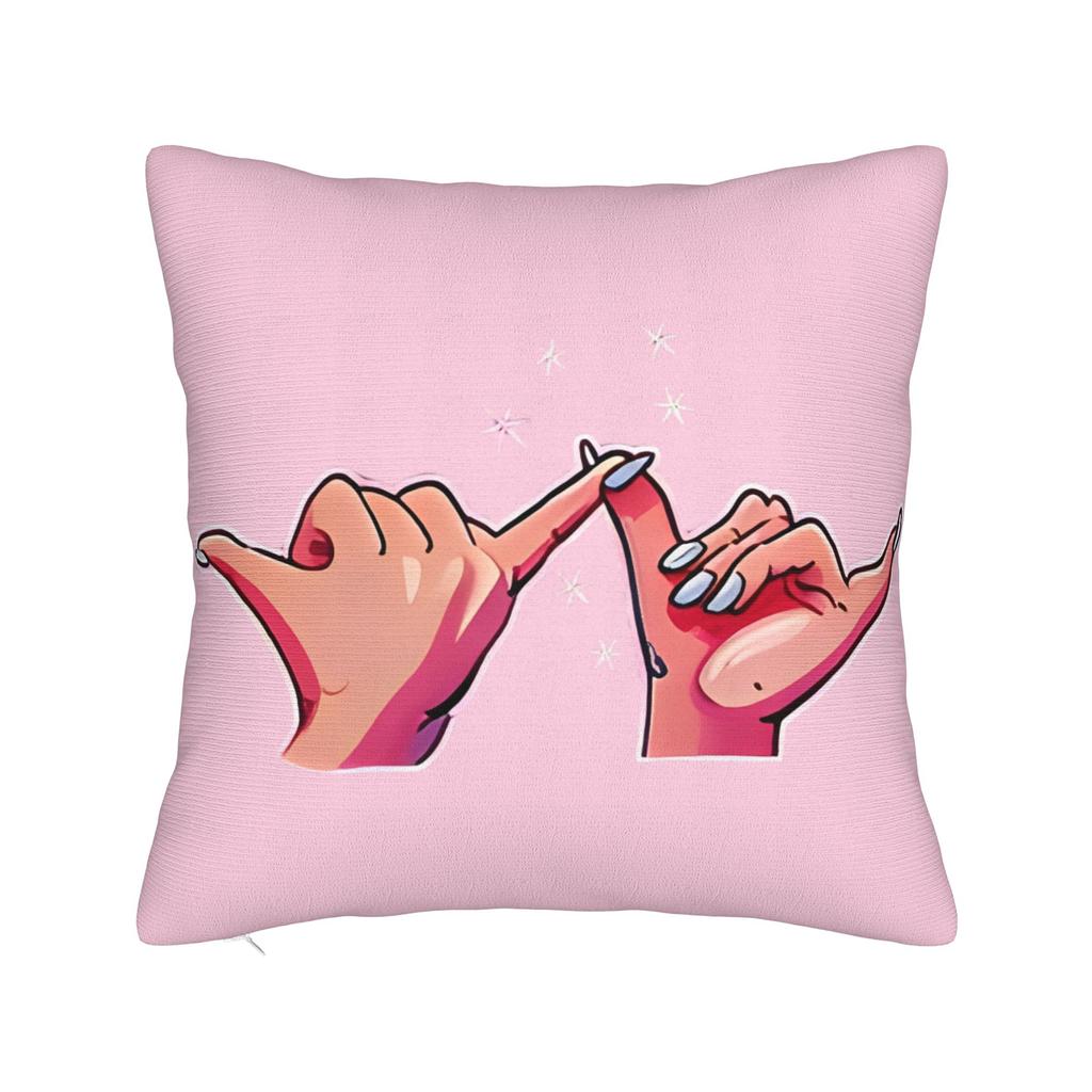 Katseye Merch Sad Square Pillow Case Polyester Cushions For Sofa Pop Music 45*45Cm Cushion Covers