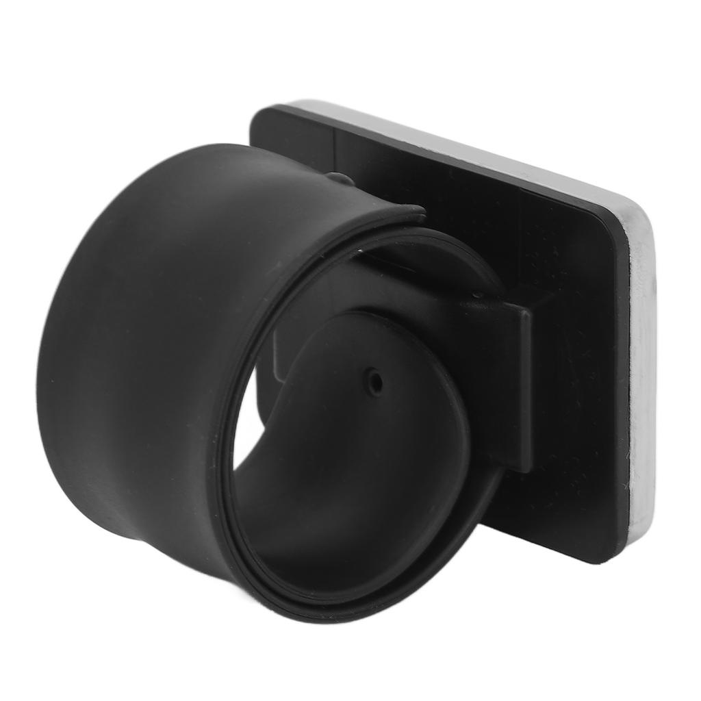 Magnetic Makeup Mixing Palett Bracelet Silicone Cosmetic Applicator Wrist Strap Rectangle Black