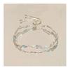 Women Bracelet Shiny Cubic Zirconia Flower Shape Bangle Adjustable Length Sweet Bracelet Versatile Fashion Accessory