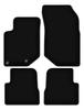 BASIC Black Velour Floor Mats For: Opel Corsa F Hatchback (2019-)