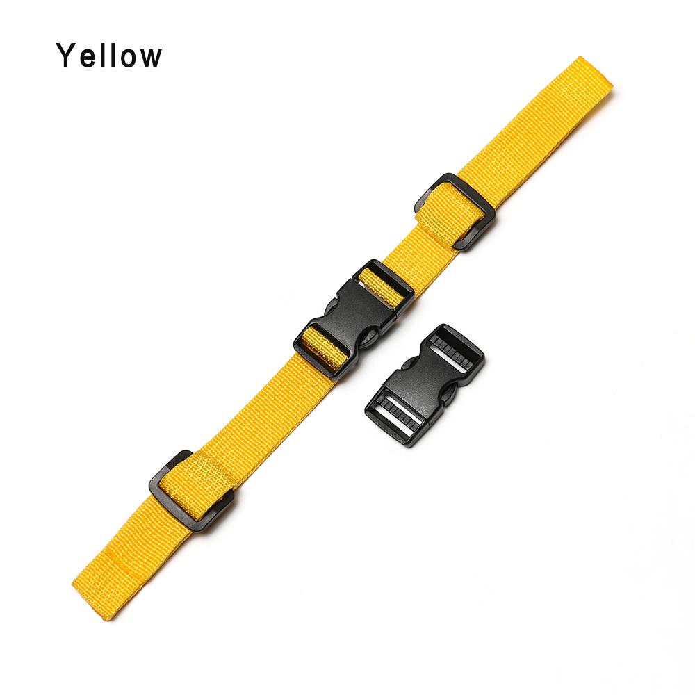 1PC Bag Parts Accessories Backpack Nylon Chest Fixed Belt Straps Webbing Sternum Adjustable Dual Release Buckle