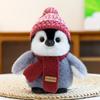 Süßer Schal Pinguin Plüschtier Meerestier Beruhigende Puppe für Kinder Greifautomat Puppe