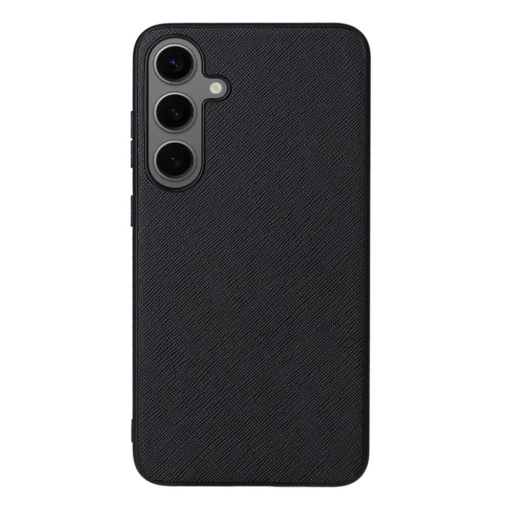 For Samsung Galaxy S25 Case PU Leather+TPU+PC Phone Back Cover