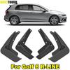 4x PRO VW Golf 8 MK8 R-Line GTI GTD GTE 2020 2021 2022 Hatchback Přední Zadní Lapače Nečistot Mud Flaps Blatníky Ochrana Blatníku